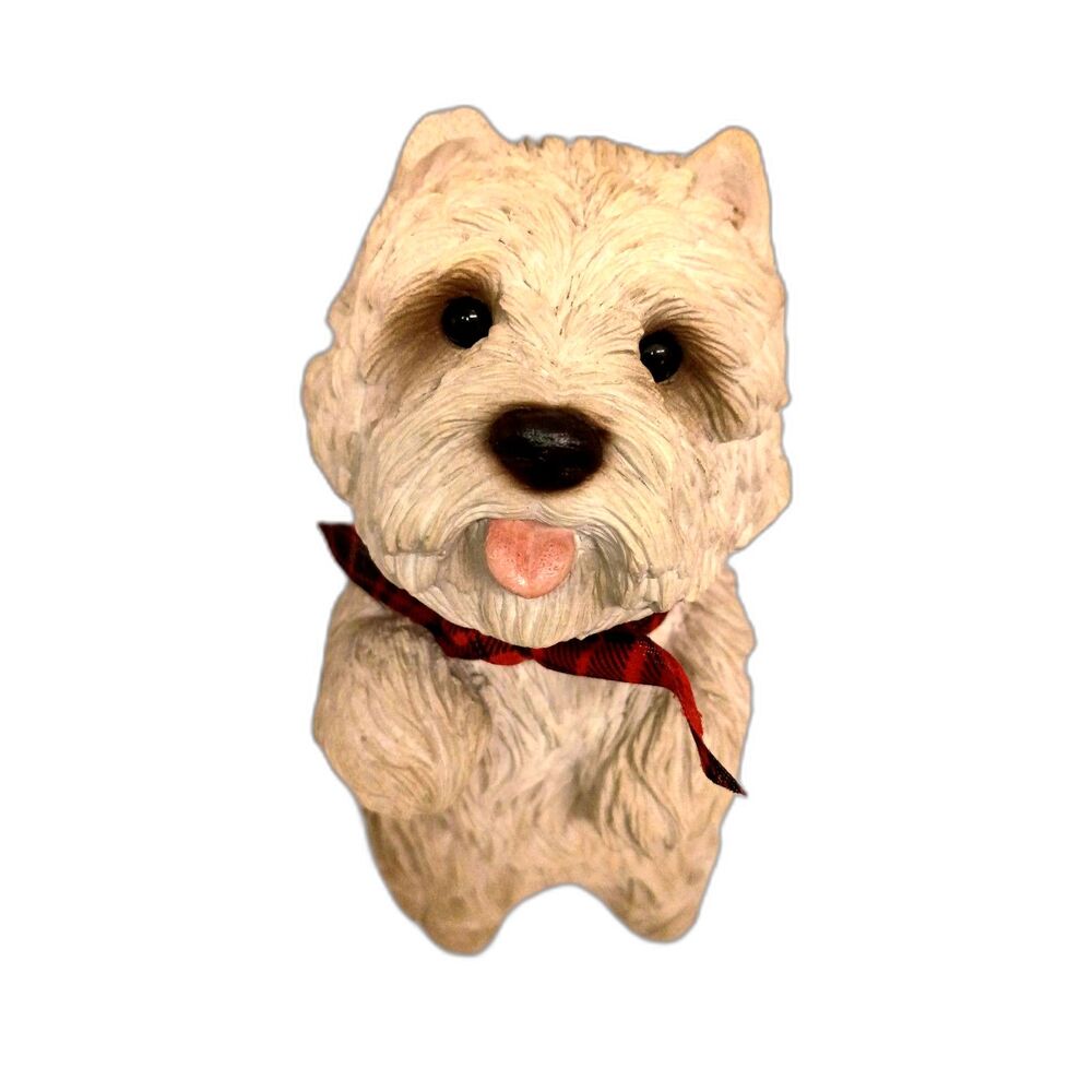 Sandicast Westie Dog Figurine • 1985 • Vintag • West Highland Terrier